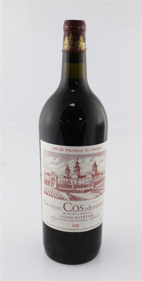 One magnum of Chateau DEstournel, 1982, Saint-Estephe,